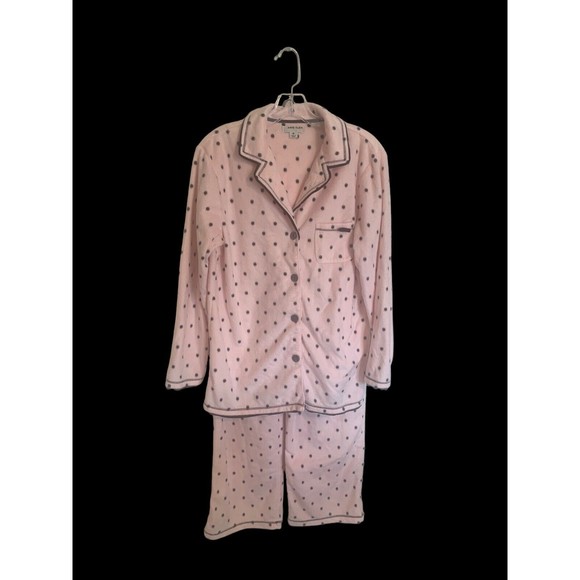 Anne Klein Other - ANNE KLEIN I Love Lucy Polka Dot Soft Pajama Lounge Set Top Pants Sz M